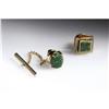 Image 2 : Buddy Holly Jade Cuff Links and Tie Tacks These Buddy Holly Cuff Links and Tie Tacks.