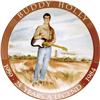 Image 1 : Buddy Holly Commemorative Plate Presented to Mar Buddy Holly Commemorative Plate Presented to Maria 