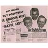 Image 1 : Buddy Holly and the Crickets Flyers. "Not Maybe Buddy Holly and the Crickets Original Flyer.