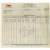 Image 2 : Buddy Holly and the Crickets Flight Receipt and Buddy Holly and the Crickets Flight Receipt and Norm