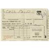 Image 1 : Buddy Holly Initialed Receipt. A receipt for a Buddy Holly Initialed Receipt.