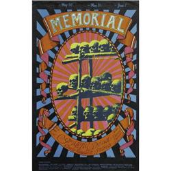 Grateful Dead - Memorial Poster, Carousel Ballro Grateful Dead Pigpen Memorial Concert Poster, Carou