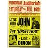 Image 1 : Little Willie John and the Upsetters - Concert P Little Willie John and the Upsetters Concert Poster