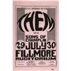 Image 1 : THEM - Fillmore Auditorium Handbill (Bill Graham Them Fillmore Concert Handbill #BG20 (Bill Graham, 