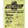 Image 1 : Van Halen "Chevelles LTD" Pasadena Concert Handb Van Halen "Chevelles LTD" Pasadena Concert Handbill
