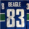 Image 2 : JAY BEAGLE SIGNED CANUCKS JERSEY (BECKETT COA)