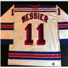 Image 1 : PRO WEIGHT MARK MESSIER SIGNED RANGERS JERSEY (JSA LOA)