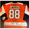 Image 1 : ERIC LINDROS SIGNED REEBOK PRO FLYERS CAREER JERSEY ( FRAMEWORTH COA)