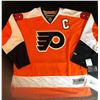 Image 5 : ERIC LINDROS SIGNED REEBOK PRO FLYERS CAREER JERSEY ( FRAMEWORTH COA)