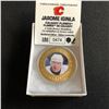 Image 1 : NUMBERED EDITION JAROME IGINLA SOLID BRONZE MEDALLION (0474)