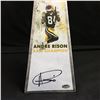 Image 2 : FULL SIZE VINCE LOMBARDI TROPHY SIGNED BY ANDRE RISON (BECKETT COA)