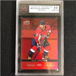 2019-20 UD TIM HORTON'S #DC2 ALEX OVECHKIN RED DIE-CUT (10 GEM MINT)