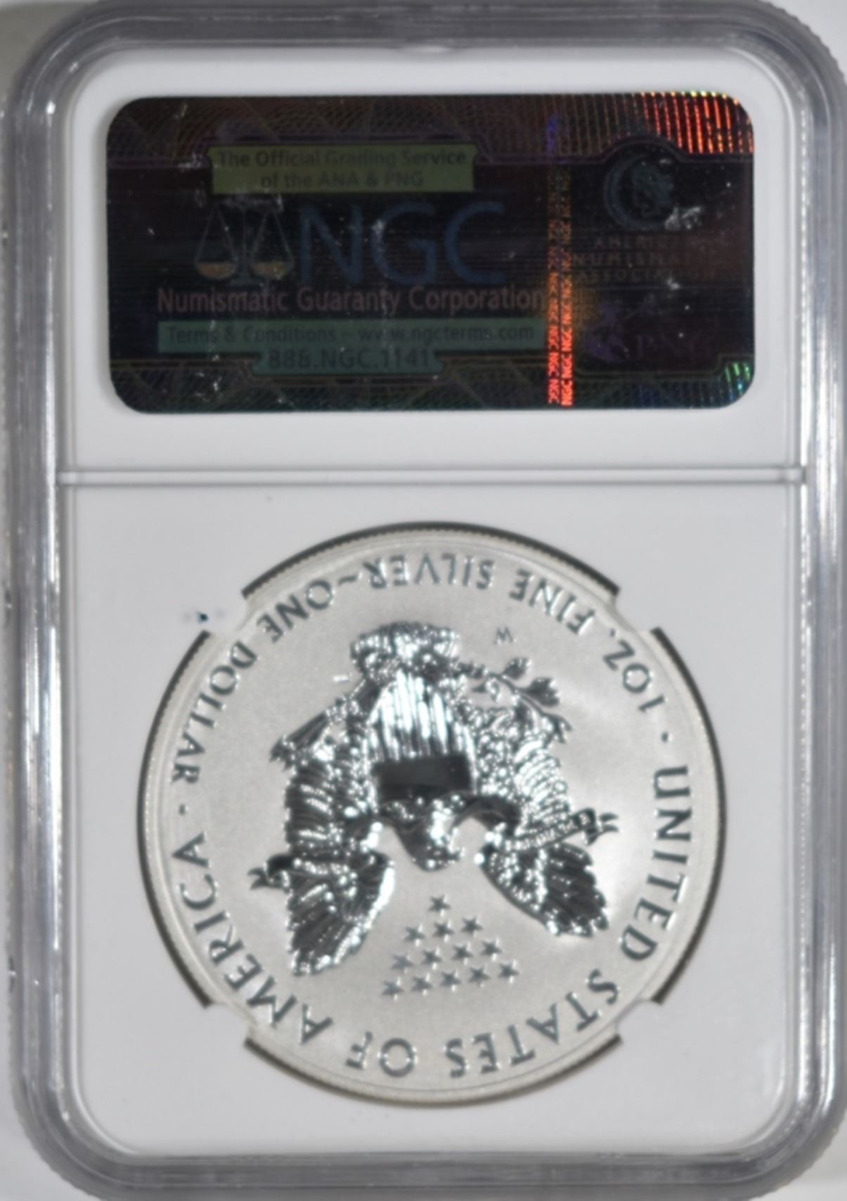 2013-W REVERSE PROOF ASE NGC PF-70 EARLY RELEASE