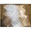 Image 2 : 3-1/2 BOXES C+S TILE HERRING BONE BACK SPLASH TILE