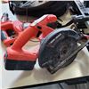 Image 2 : BLACK AND DECKER CORDLESS DRILL, CIRCULAR SAW, AND SAWZALL