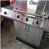 Image 2 : CHAR BROIL STAINLESS PROPANE BBQ