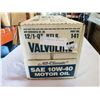 Image 2 : CASE OF VALVOLINE 10W-40 MOTOR OIL