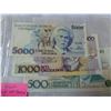 Image 2 : 6 MINT BANK OF CENTRAL BRASIL BILLS 5000 - 100