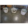 Image 8 : 2 PIECE STONE GLASSTOP COFFEE AND ENDTABLE SET