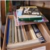 Image 2 : BOX OF RECORDS ELVIS AND OTHERS AND BOX OF COLLECTABLES