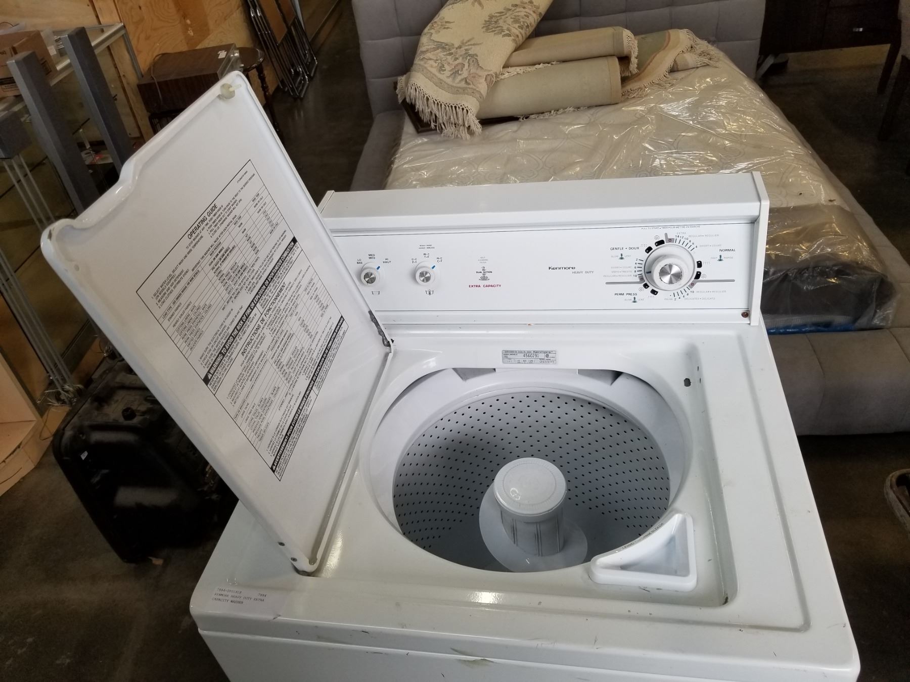 KENMORE HEAVY DUTY EXTRA CAPACITY WASHER kenmore-heavy-duty-extra-capacity-washer