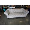 Image 2 : HOME ELEGANCE BEIGE TUFTED FABRIC SOFA, RETAIL $1699
