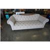 Image 2 : HOME ELEGANCE BEIGE TUFTED FABRIC SOFA, RETAIL $1699