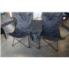 Image 2 : FOLDING DOUBLE CAMP CHAIR W/ BAG