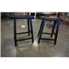 Image 2 : 2 SADDLE STOOLS