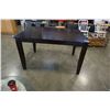 Image 1 : NEW HOME ELEGANCE DARK FINISH PUB HEIGHT DINING TABLE, RETAIL $899