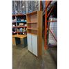 Image 2 : MAPLE IKEA GLASS DOOR BOOKSHELF 6FT 7IN TALL