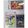 Image 2 : 5 NFL ROOKIE CARDS RYAN LEAF, TONY GONZALEZ, BARRY SANDERS, ROCKET ISMAIL, MARVIN HARRISON, AND EDGE