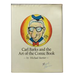 Signed "Carl Barks and the Art of the Comic Book" Book.