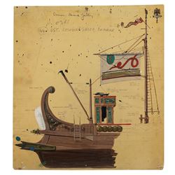 Original Ben-Hur Production Design Artwork.