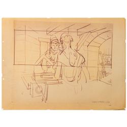 Ben-Hur Production Brownline.