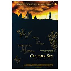 Signed October Sky Event Poster.