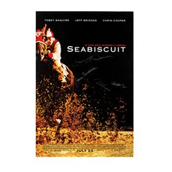 Signed Seabiscuit Event Poster.