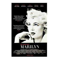 Signed My Week with Marilyn Event Poster.