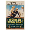 Image 1 : A Girl in Every Port Window Card.