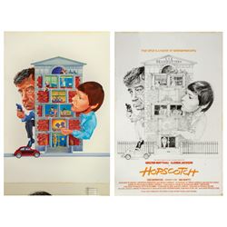 Hopscotch Original Poster Artwork.