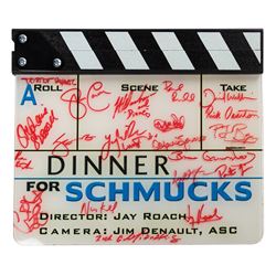 Multi-Signed Dinner for Schmucks Clapboard.