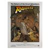 Image 1 : Raiders of the Lost Ark 40x30 Re-Release Poster.