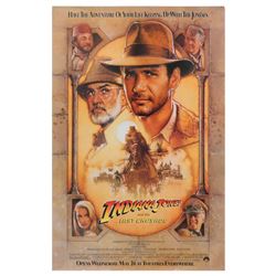 Indiana Jones and the Last Crusade Advance Poster.