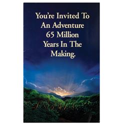 Jurassic Park Premiere Invitation.