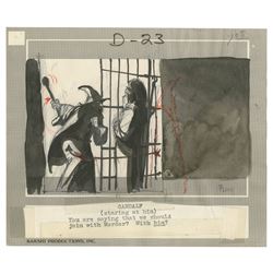 Lord of the Rings Mike Ploog Storyboard.