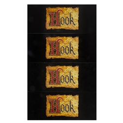 Collection of (4) Hook Pre-Release Viewing Tickets.