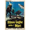 Image 1 : 20,000 Leagues Under the Sea Italian Four Sheet Poster.