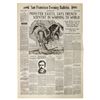 Image 1 : 20,000 Leagues Newspaper Prop Reproduction.