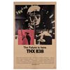 Image 1 : THX 1138 One Sheet Poster.