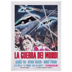 War of the Worlds Italian Four Sheet Poster.